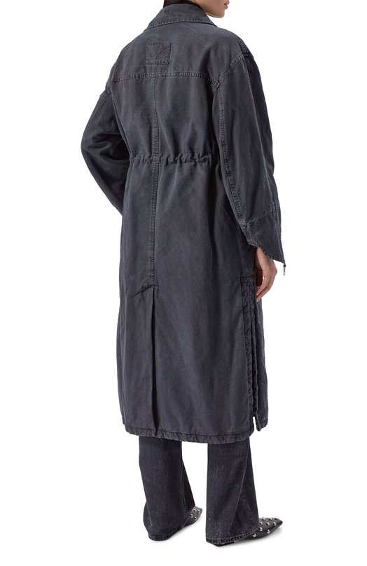 Хлопковая парка Blumarine 2J222A Чёрный  2J222A Фото 6