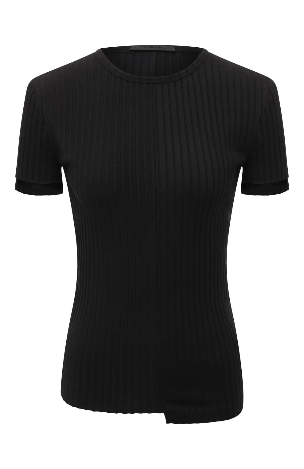 Хлопковый топ HELMUT LANG черного цвета по цене 20600 руб., арт. L09HW513, фото 1 Хлопковый топ HELMUT LANG, арт. L09HW513, фото 1