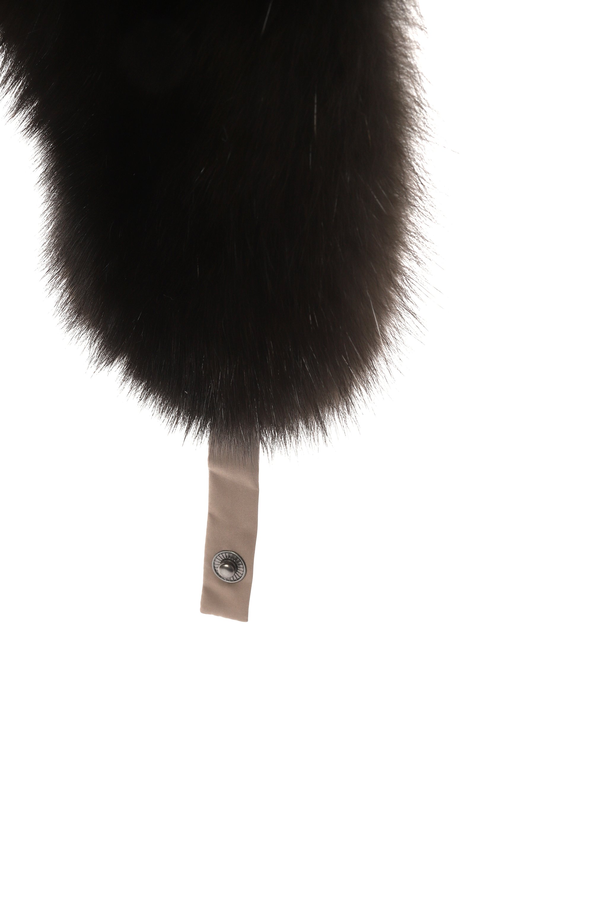 Шапка-ушанка modern с мехом соболя BLACK SABLE, арт. BS-MHMP-EB, фото 3