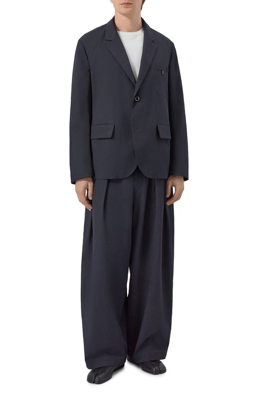 Однобортный пиджак Uma Wang UM6516 Синий  UM6516 Фото 2