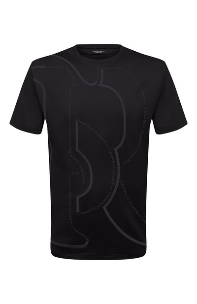 Мужская хлопковая футболка STEFANO RICCI, арт. MNH3102200/TE0001