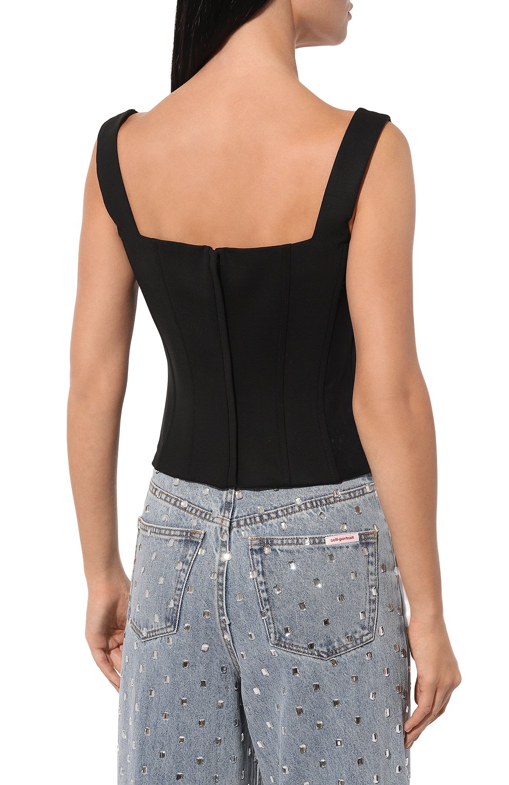 Шерстяной топ-корсет GIUSEPPE DI MORABITO, арт. 03PFT0196 03229, фото 4