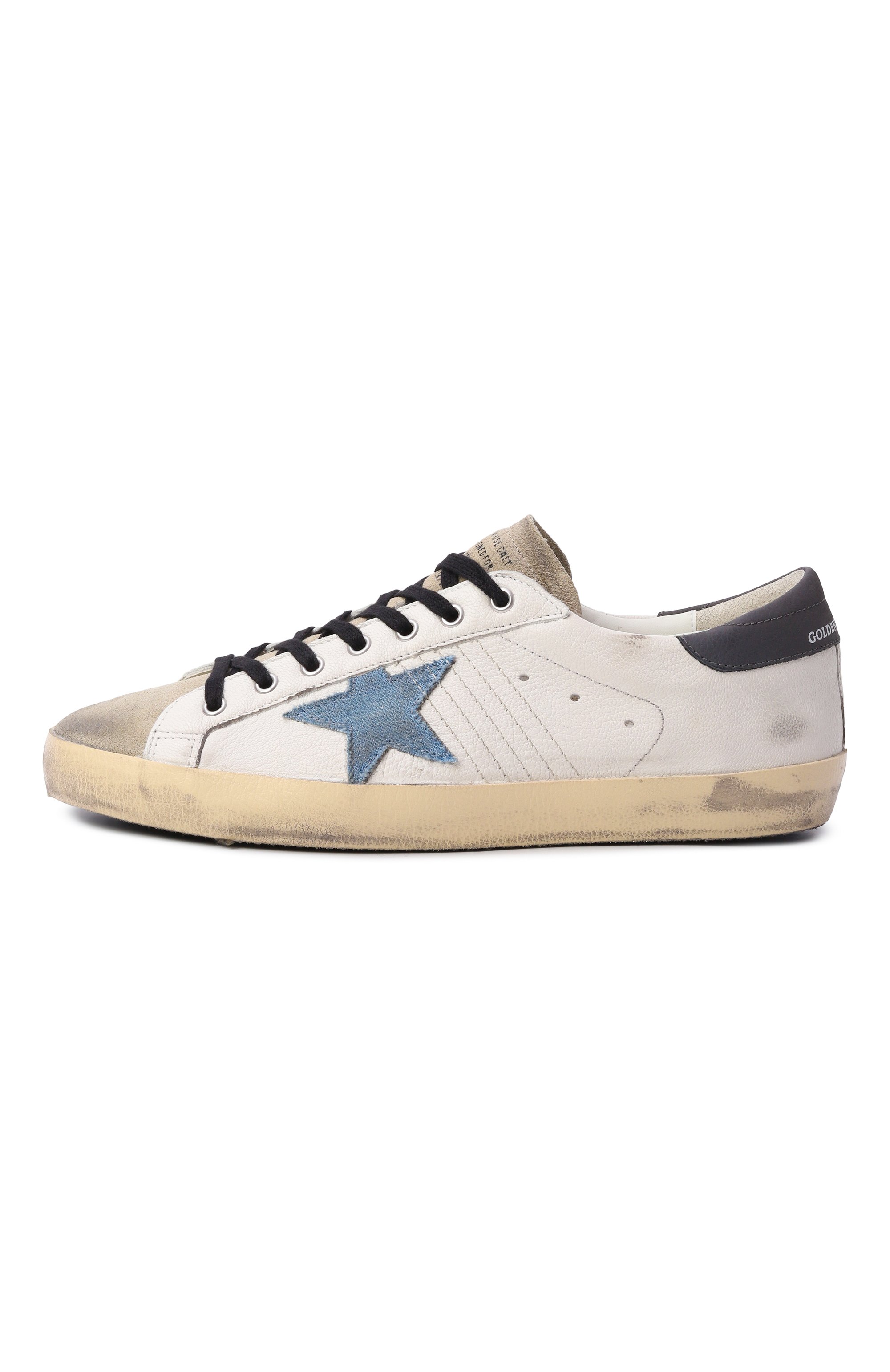 Комбинированные кеды super-star GOLDEN GOOSE DELUXE BRAND, арт. GMF00101.F005994, фото 4