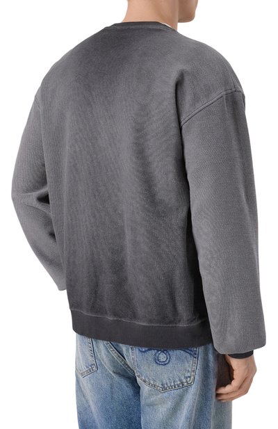 Свитшот DIESEL темно-серого цвета по цене 24050 руб., арт. A19289/0IKBV, фото 4 Свитшот DIESEL, арт. A19289/0IKBV, фото 4