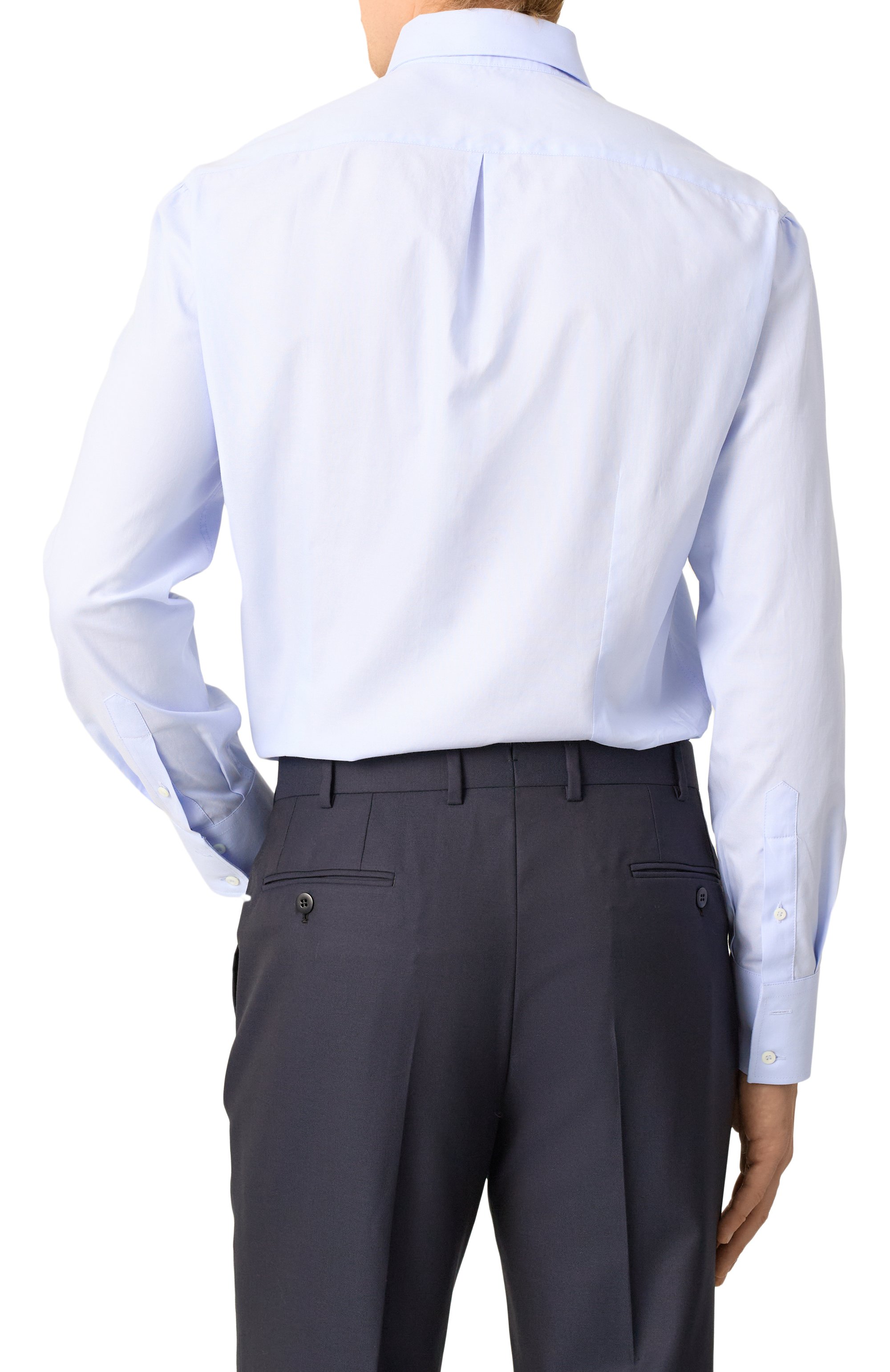 Хлопковая рубашка BRUNELLO CUCINELLI, арт. MB6971716, фото 4