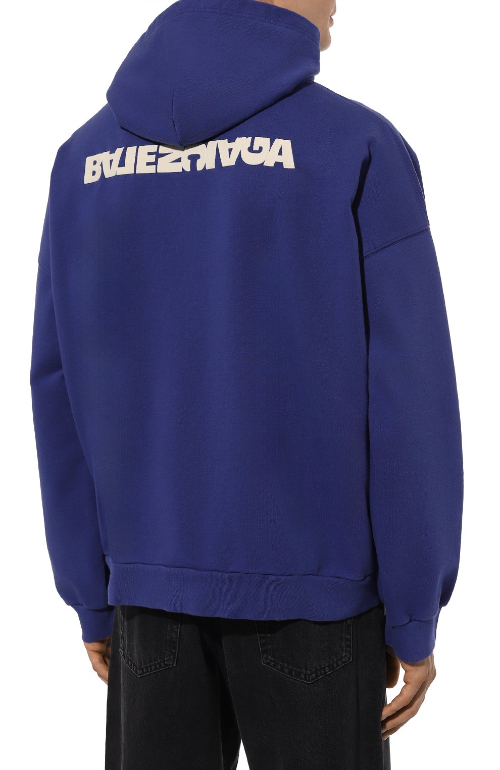 Хлопковое худи BALENCIAGA, арт. 674986/TLVL8, фото 4