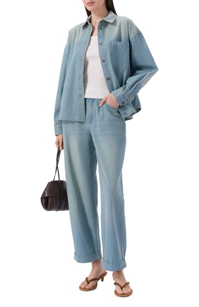 Джинсовая рубашка light 12 STOREEZ, арт. 138608, фото 2