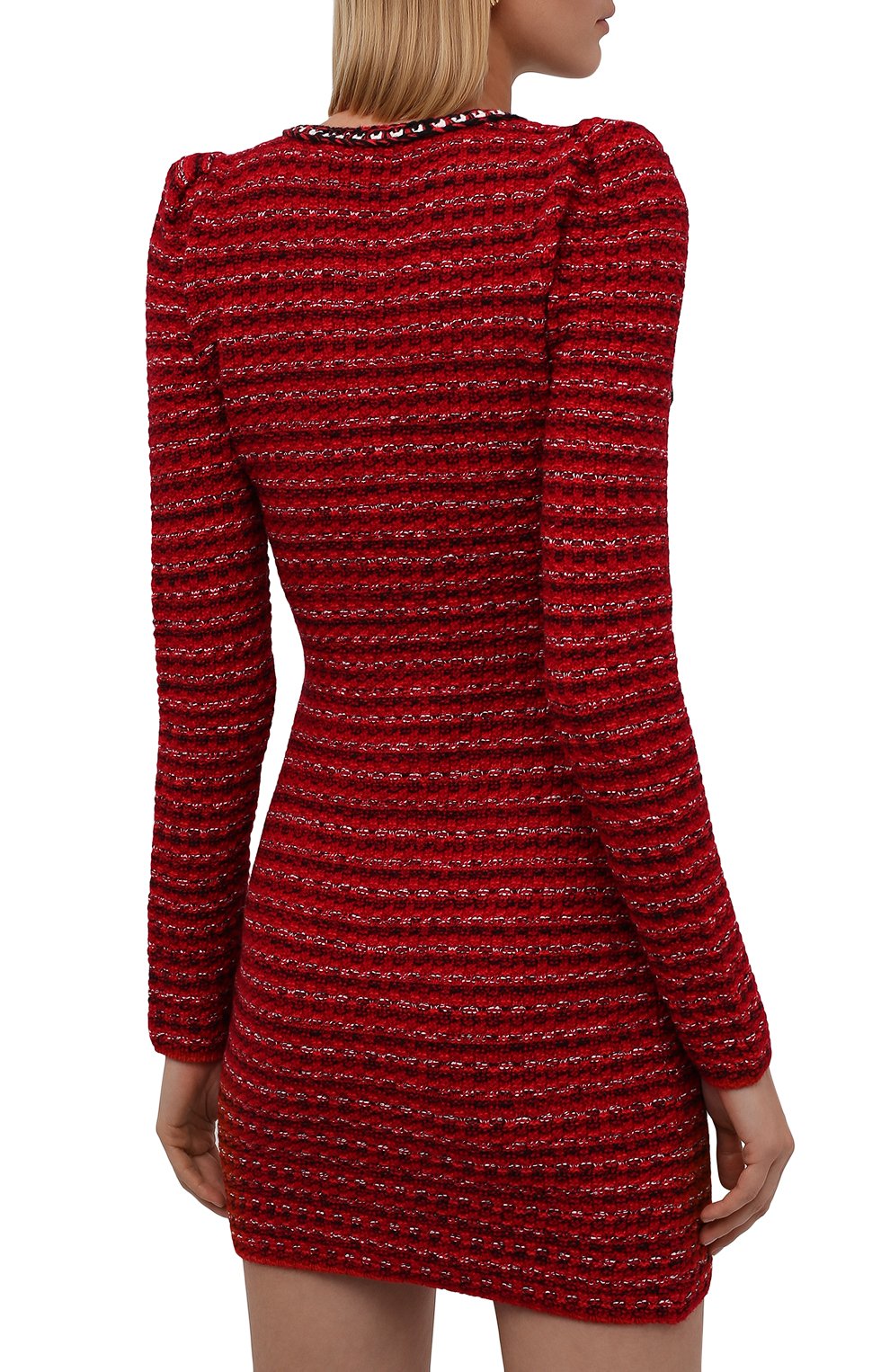 Платье из шерсти и хлопка SELF-PORTRAIT, арт. AW21-065D, фото 4