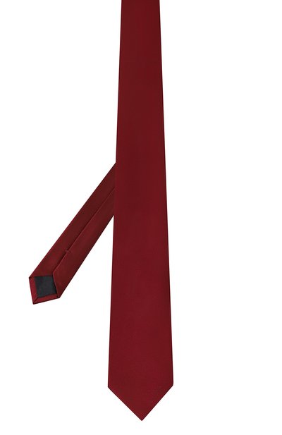Шелковый галстук PRADA красного цвета по цене 23000 руб., арт. UCR77-D92-F0532-141, фото 3 Шелковый галстук PRADA, арт. UCR77-D92-F0532-141, фото 3