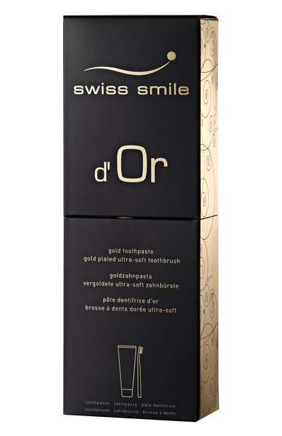Набор: гелеобразная зубная паста d’or + ультра-мягкая зубная щетка SWISS SMILE, арт. 7640131976107, фото 4