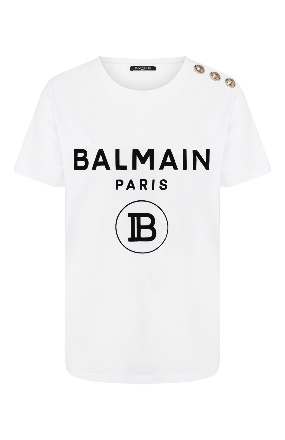 Хлопковая футболка BALMAIN, арт. SF11364/I193, фото 1