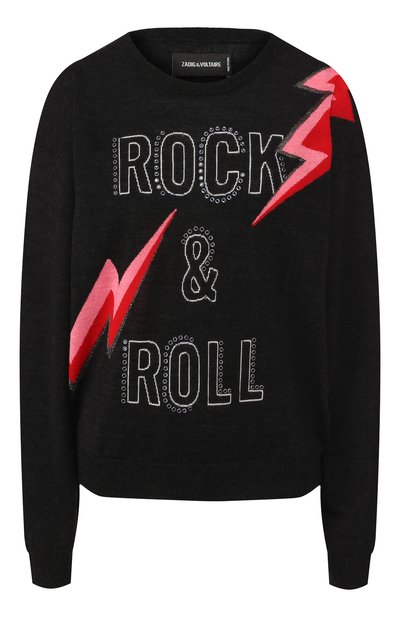 Женский шерстяной свитшот ZADIG AND VOLTAIRE, арт. WHMN1107F