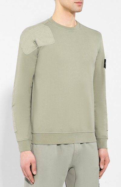 Хлопковый свитшот STONE ISLAND, арт. 701563451, фото 3