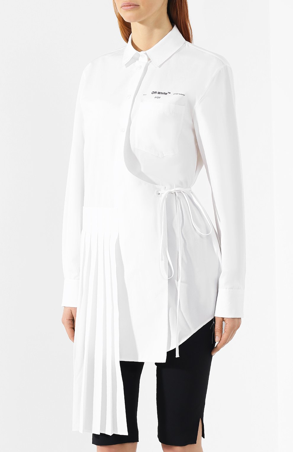 Хлопковая рубашка OFF-WHITE, арт. 0WGA055S197440450110, фото 3