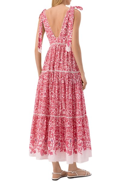 Хлопковое платье POUPETTE ST BARTH, арт. WPER26LC3TWI, фото 3