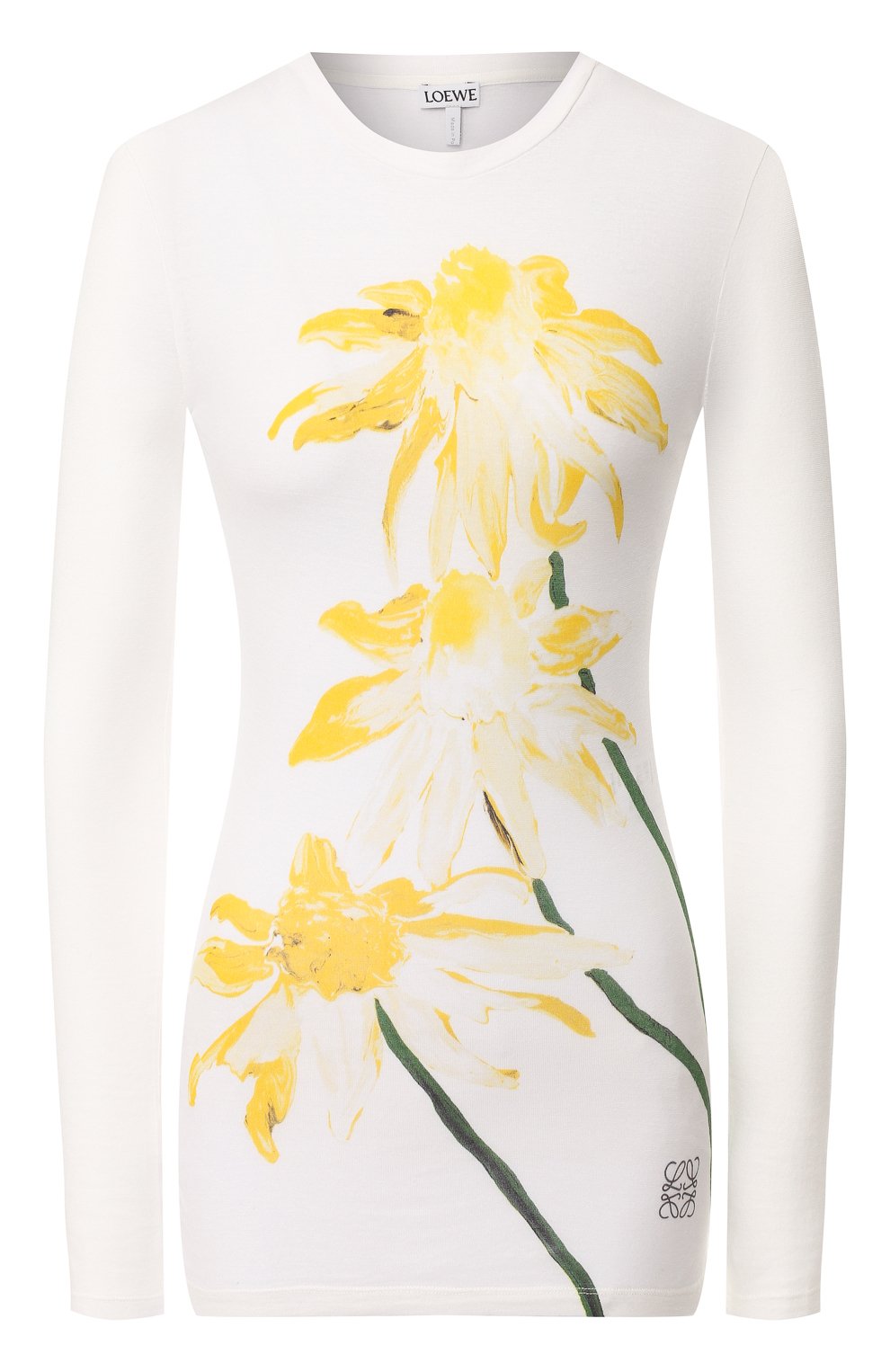 Хлопковый лонгслив LOEWE, арт. S6109621PC, фото 1