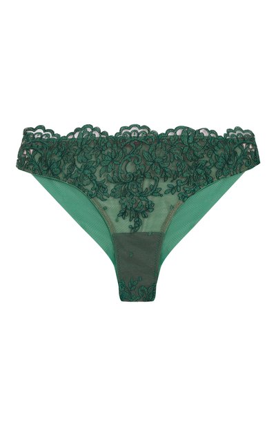 Трусы-танга I.D. SARRIERI зеленого цвета по цене 28910 руб., арт. J5335, фото 1 Трусы-танга I.D. SARRIERI, арт. J5335, фото 1