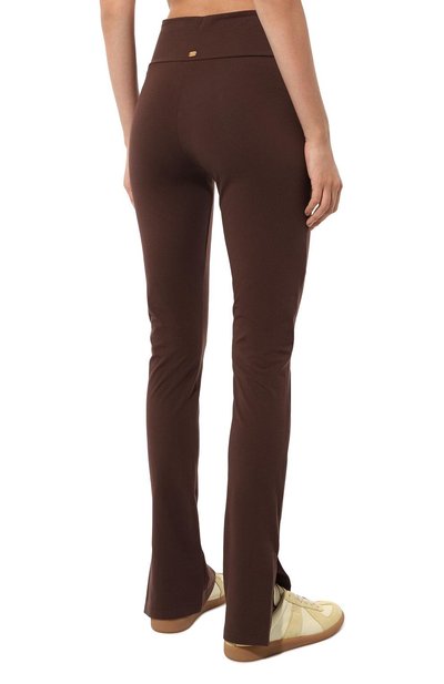 Хлопковые брюки COSY SUNDAY темно-коричневого цвета по цене 34600 руб., арт. H1LT118EU., фото 4 Хлопковые брюки COSY SUNDAY, арт. H1LT118EU., фото 4