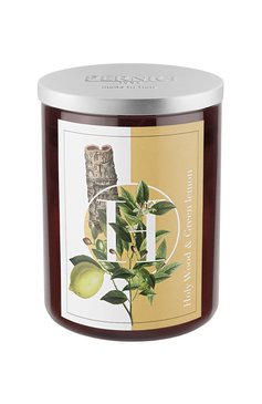 Свеча holy wood & green lemon (900g) PERNICI бесцветного цвета, арт. 8001962085410 | Фото 1 (Региональные ограничения белый список (Axapta Mercury): Не проставлено; Нос: Не проставлено; Ограничения доставки: flammable)