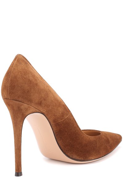 Замшевые туфли gianvito 105 GIANVITO ROSSI, арт. G28470.15RIC.CAM, фото 4