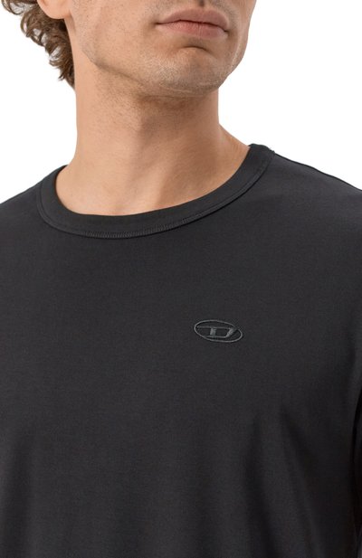 Хлопковая футболка DIESEL, арт. A16672/0AIJU, фото 5