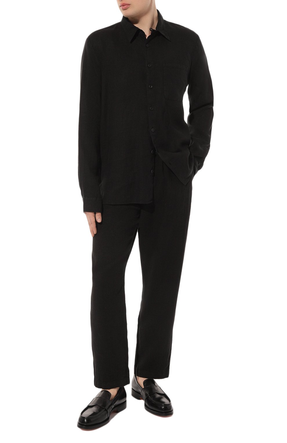 Льняная рубашка HANNES ROETHER, арт. K0N29ZESS.608, фото 2