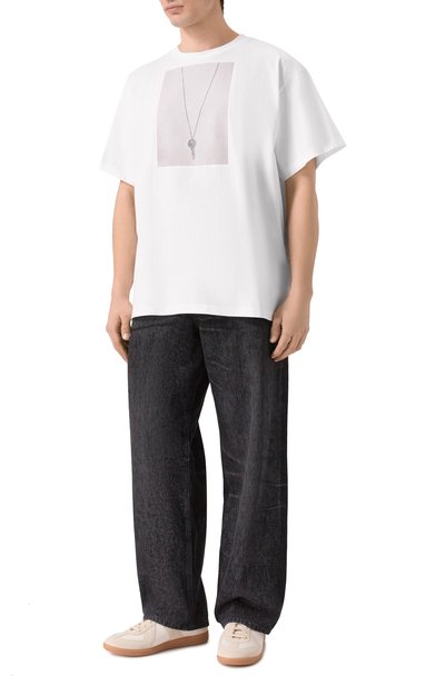 Хлопковая футболка MM6, арт. SH0GC0068/M20050, фото 2