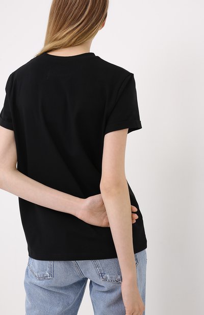 Хлопковая футболка SEVEN LAB, арт. T20-№1VLE neon black, фото 4