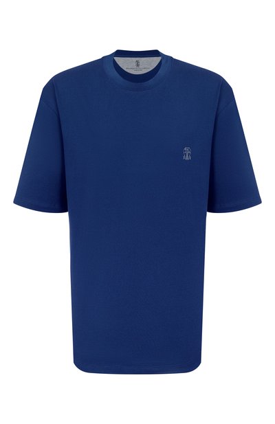 Мужская хлопковая футболка BRUNELLO CUCINELLI, арт. M0B138440W