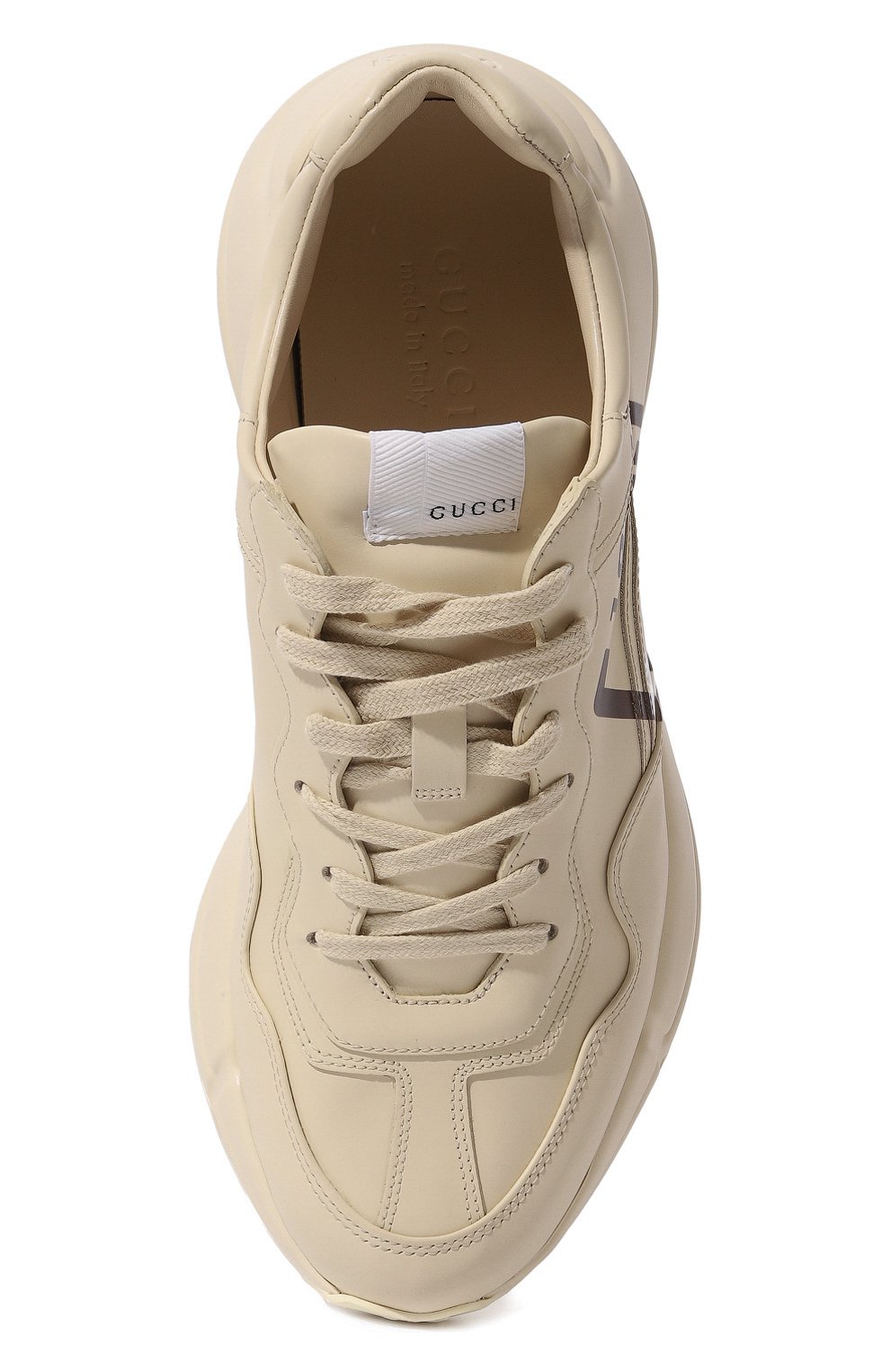 Кожаные кроссовки rhyton GUCCI, арт. 684896 DRW00, фото 6