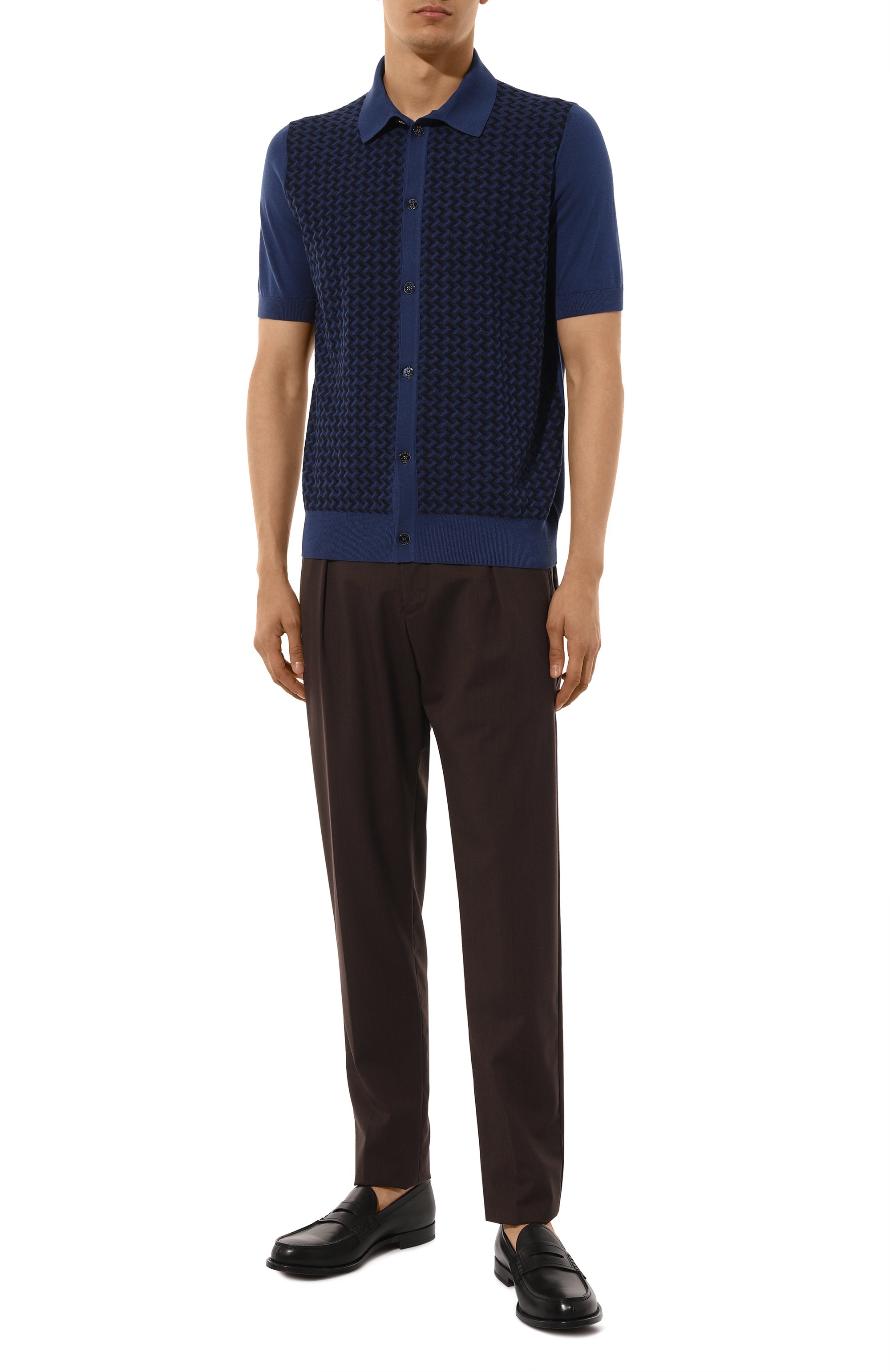 Рубашка из шелка и хлопка ZILLI, арт. KBBP02M0145VMEXC0, фото 2