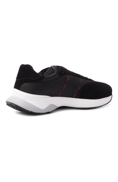 Комбинированные кроссовки KITON, арт. USSA374N0133301, фото 5