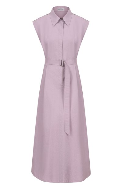 Женское хлопковое платье BRUNELLO CUCINELLI, арт. ML140A5286