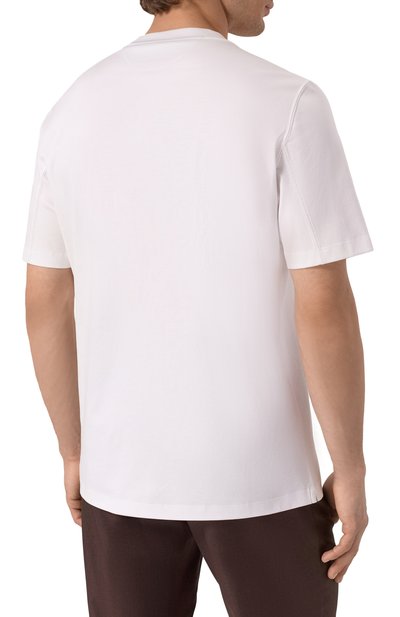 Хлопковая футболка BRUNELLO CUCINELLI, арт. M0B138476P, фото 4