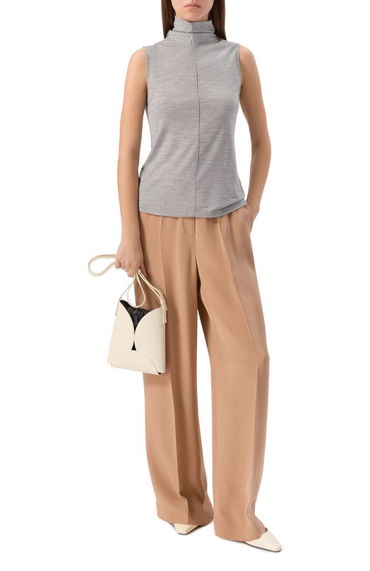 Топ из лиоцелла и шерсти 12 STOREEZ 133029 Серый  133029 Фото 2