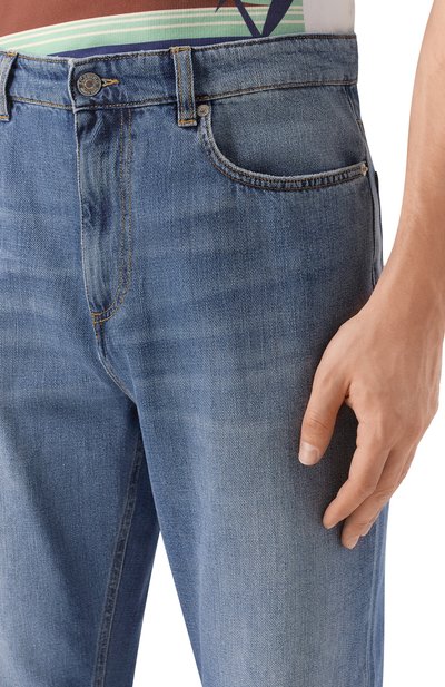 Джинсы ICEBERG синего цвета по цене 23950 руб., арт. 2SL2/0188, фото 5 Джинсы ICEBERG, арт. 2SL2/0188, фото 5