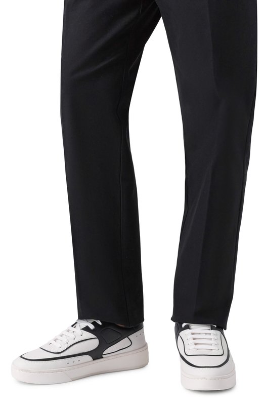Кожаные кеды Raise Bally MSK0E6/VT943 Белый  MSK0E6/VT943 Фото 3