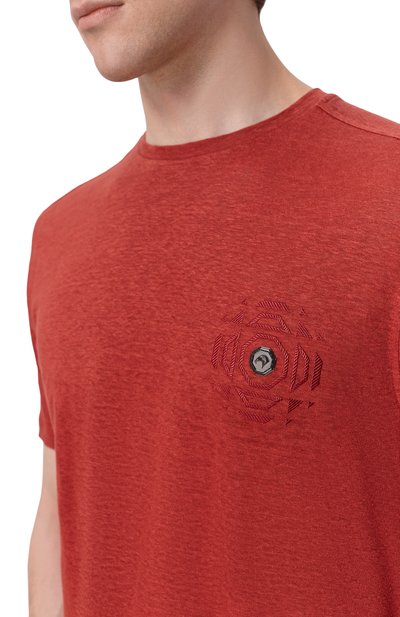 Льняная футболка STEFANO RICCI, арт. MNH5104070/LN, фото 5