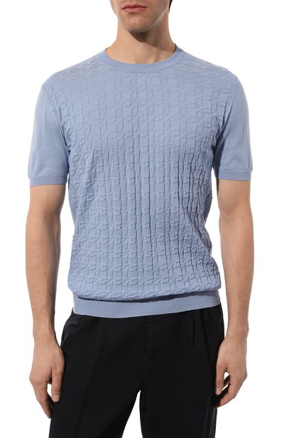 Хлопковый джемпер KITON, арт. UMK0460K1, фото 3