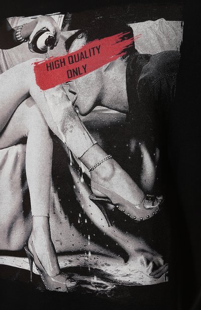 Хлопковая футболка BISIBIGLIO, арт. QUALITY LEGS/2212 RIF (C0TT0NE PESANTE), фото 5