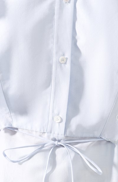 Рубашка из смеси хлопка и шелка STELLA MCCARTNEY, арт. 601555/S0A29, фото 5