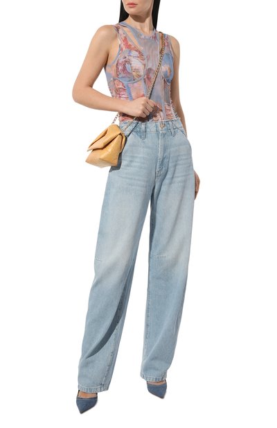 Текстильные туфли chanel bella LE SILLA, арт. 4245Z080G7PPB0Y, фото 2