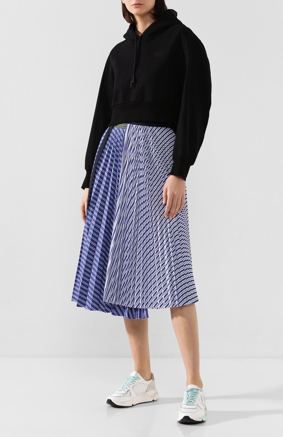 Хлопковое худи Y-3, арт. FS5591/W, фото 2