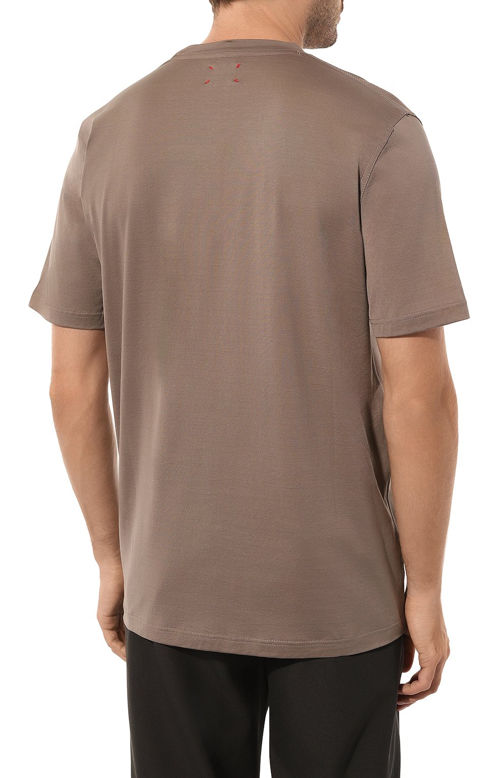 Хлопковая футболка KITON, арт. UK1163W23, фото 4