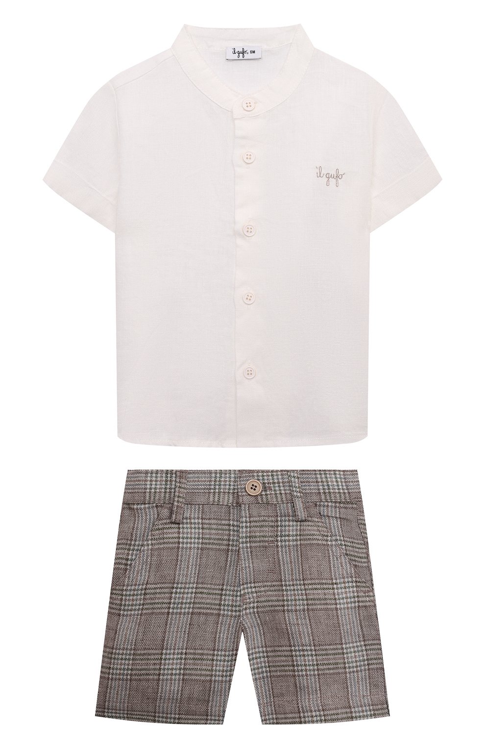 Комплект из рубашки и шорт IL GUFO, арт. P24DP470L3021/24M-36M, фото 1