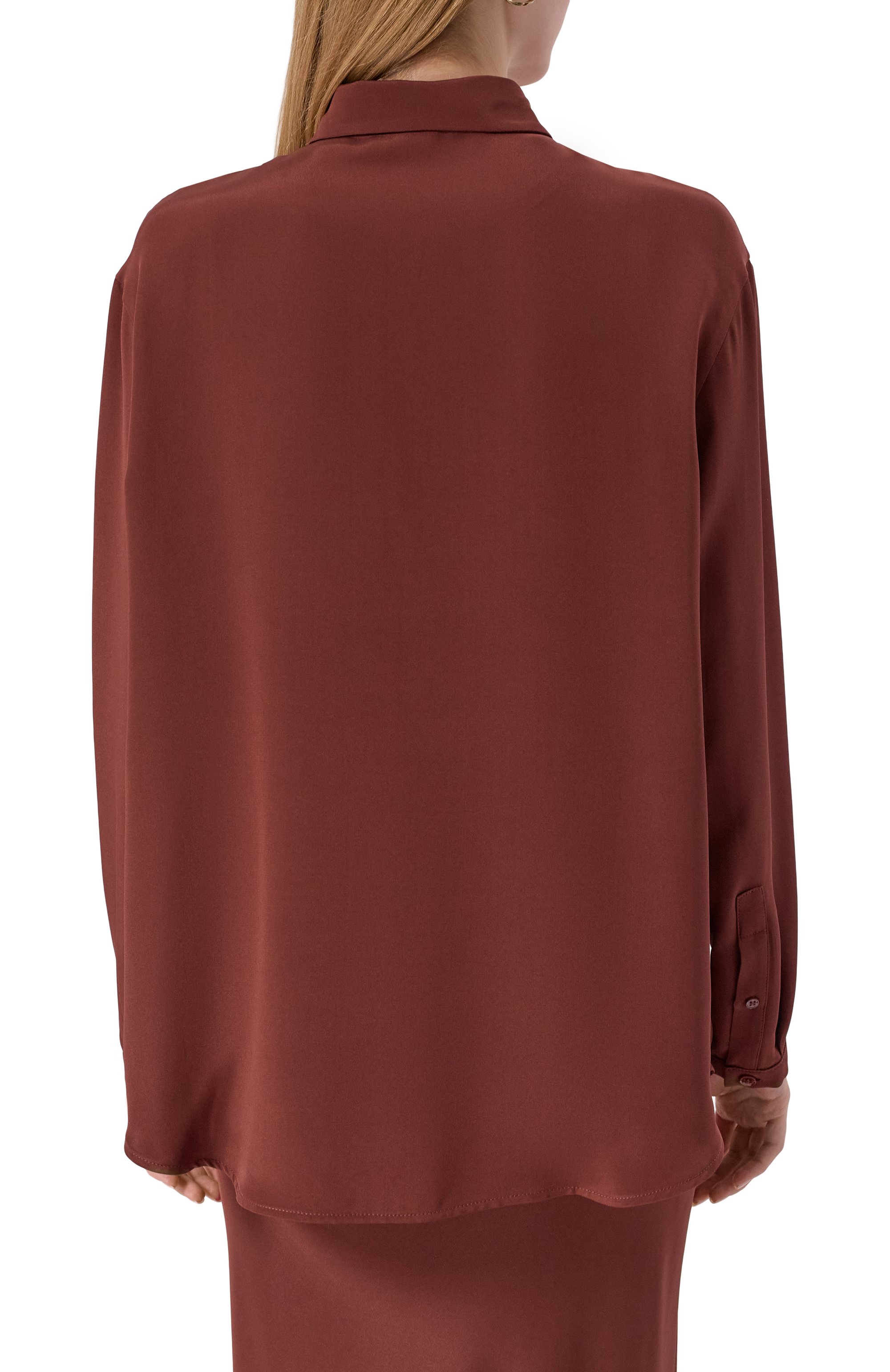 Шелковая рубашка 12 STOREEZ, арт. 132614, фото 4