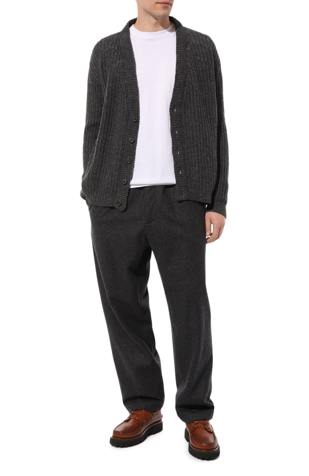 Шерстяные брюки JIL SANDER, арт. J47KA0016/J40119, фото 2