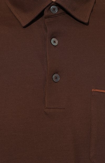 Хлопковое поло ZEGNA, арт. UD392A7/D752, фото 5