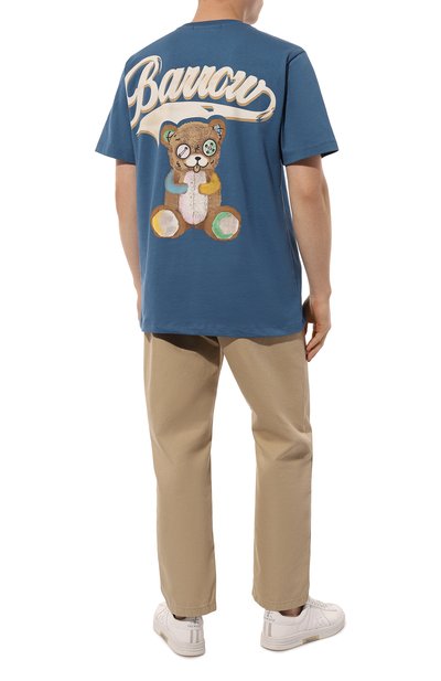 Хлопковая футболка BARROW, арт. F4BWMATH073, фото 2