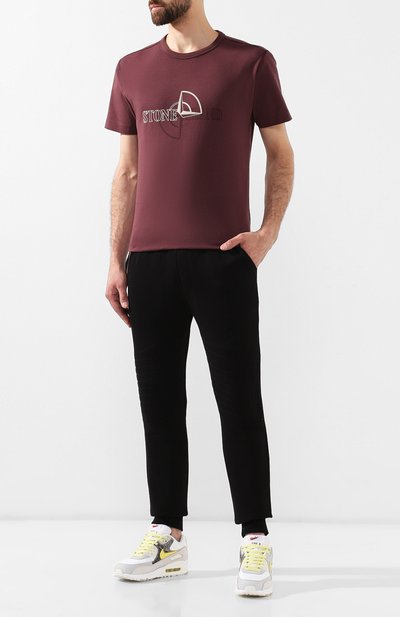 Хлопковая футболка STONE ISLAND, арт. 711523381, фото 2